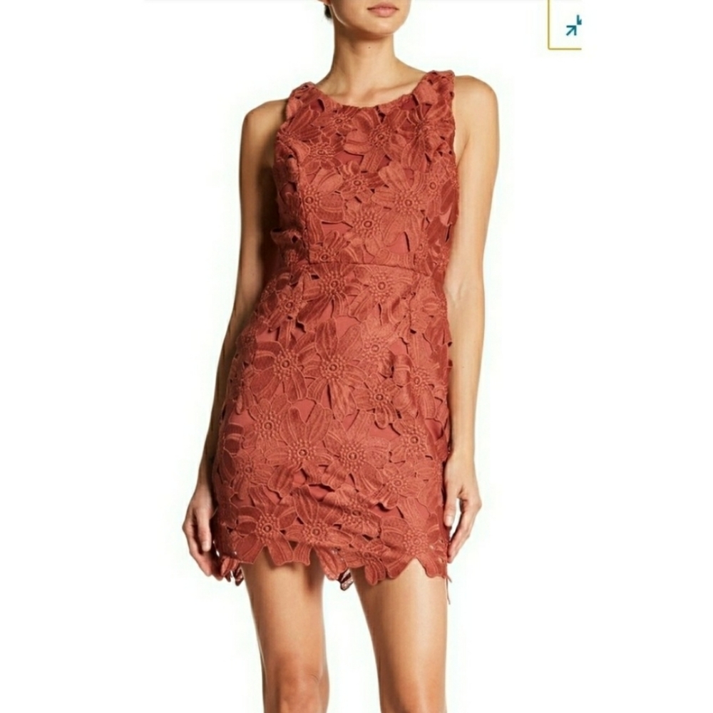 ASTR The Label Floral Sheath Dress M